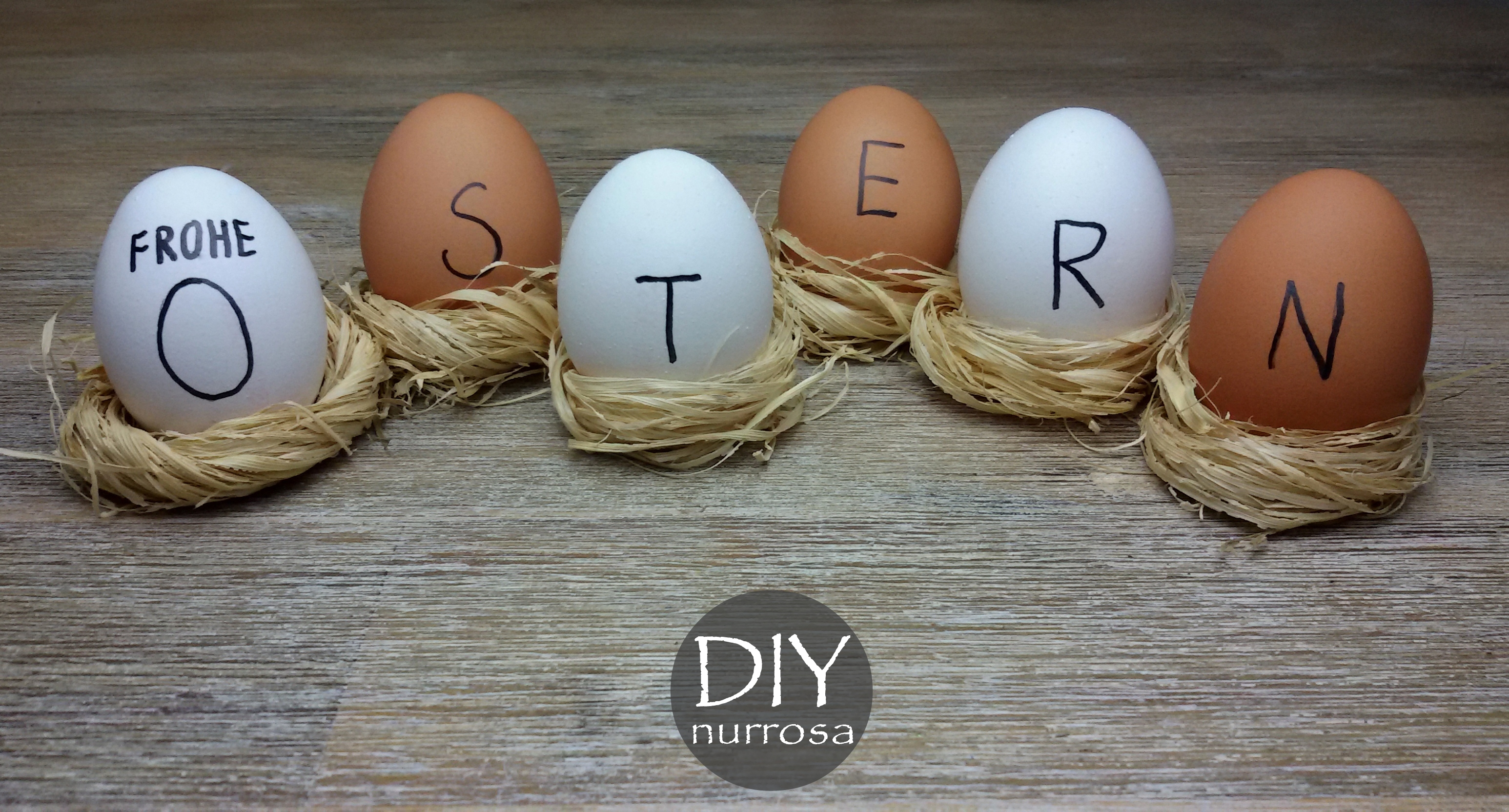 Ostereier bemalen Anleitung