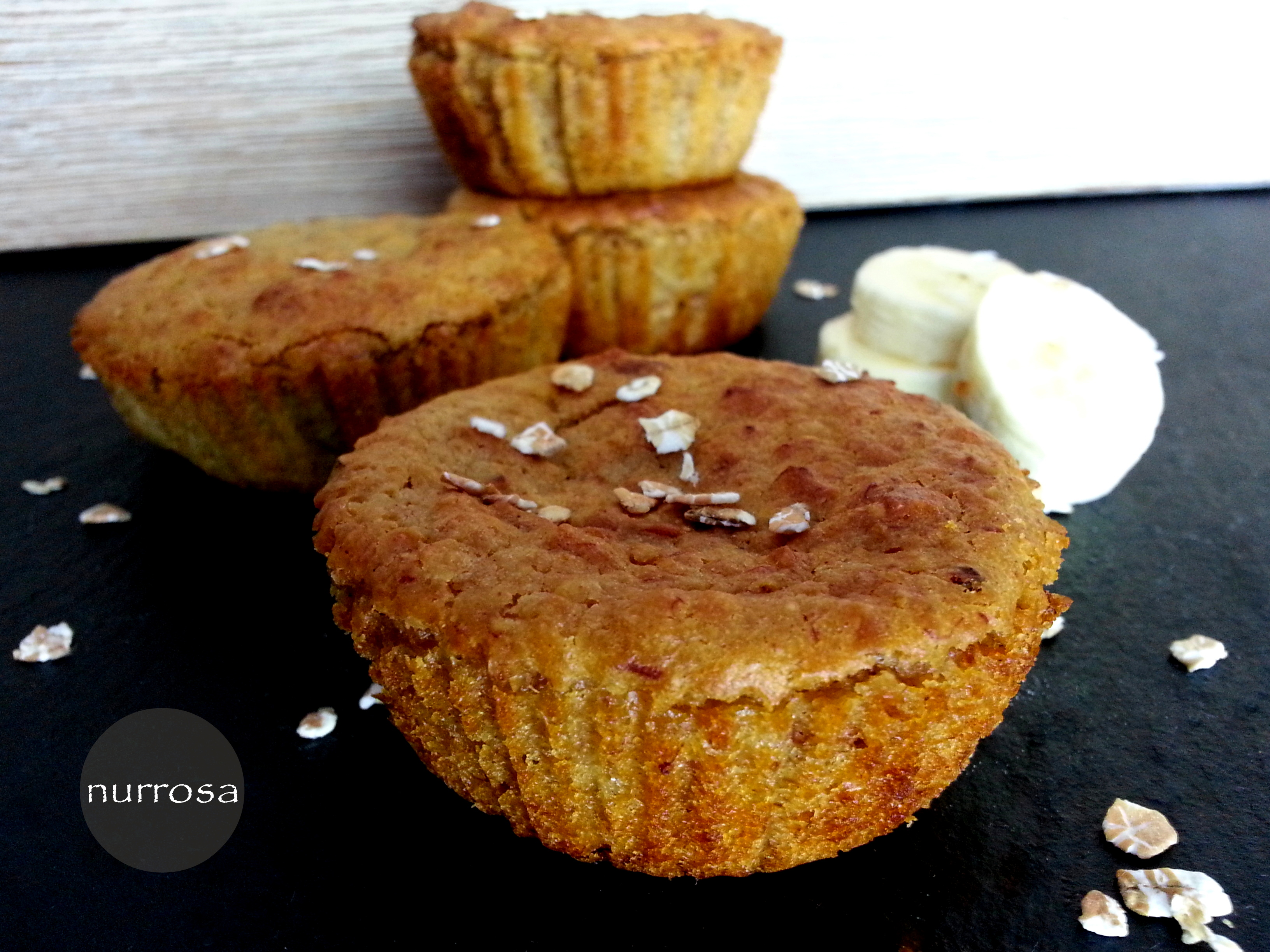 Gesunde Müslimuffins Rezept nurrosa