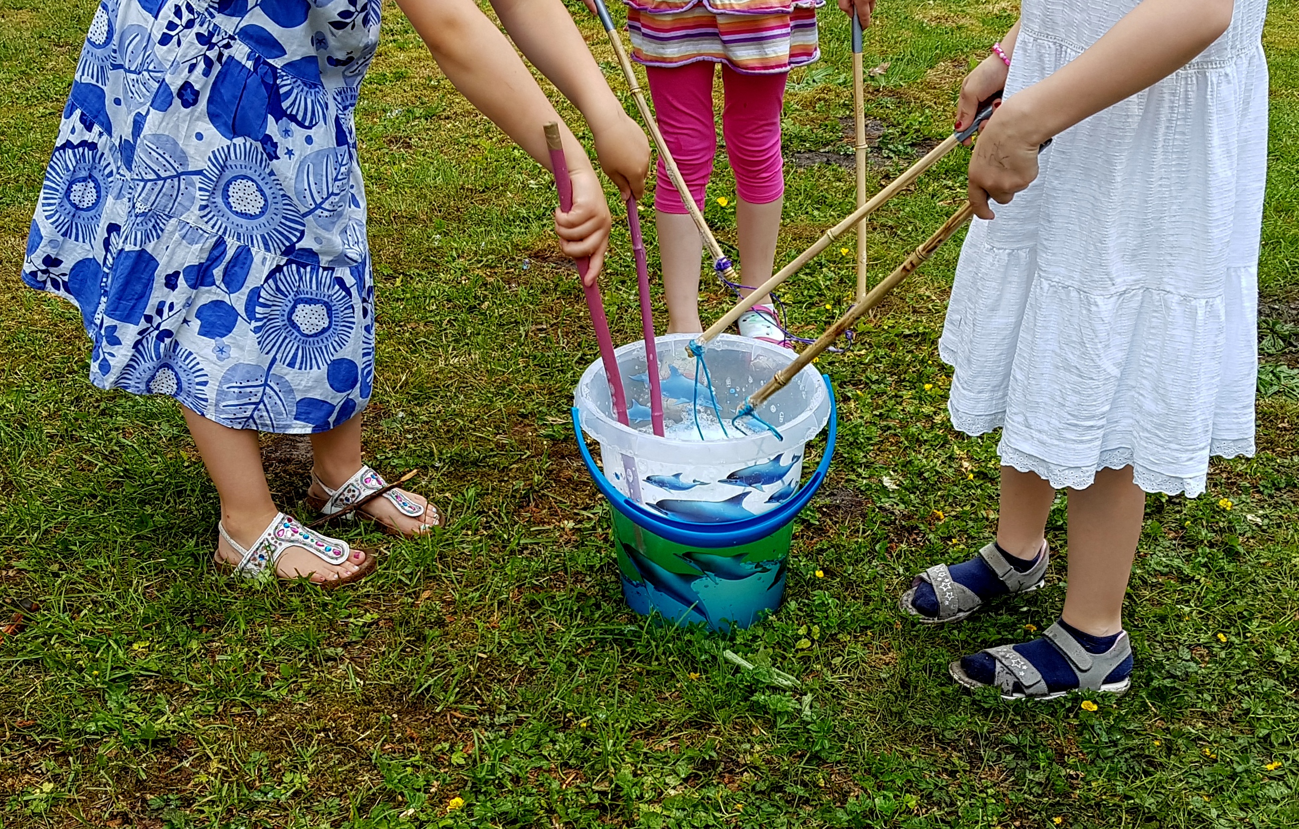 Riesen Seifenblasen nurrosa