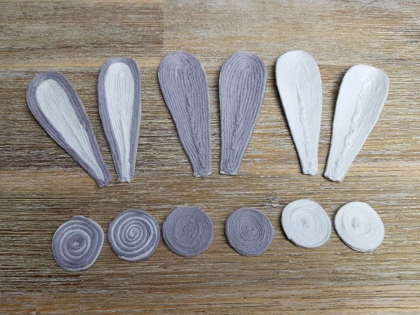 Osterhasen aus Klopapierrollen basteln DIY