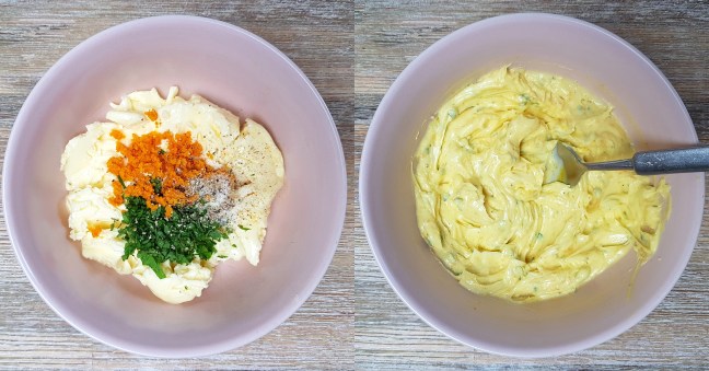 Kräuterbutter Orange Minze selber machen