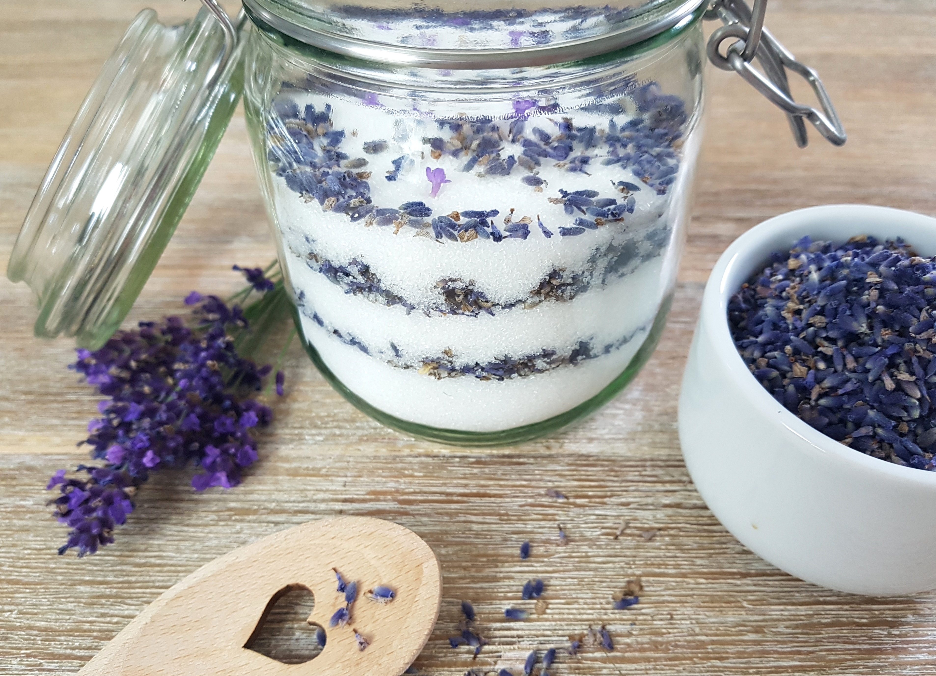 Lavendelzucker