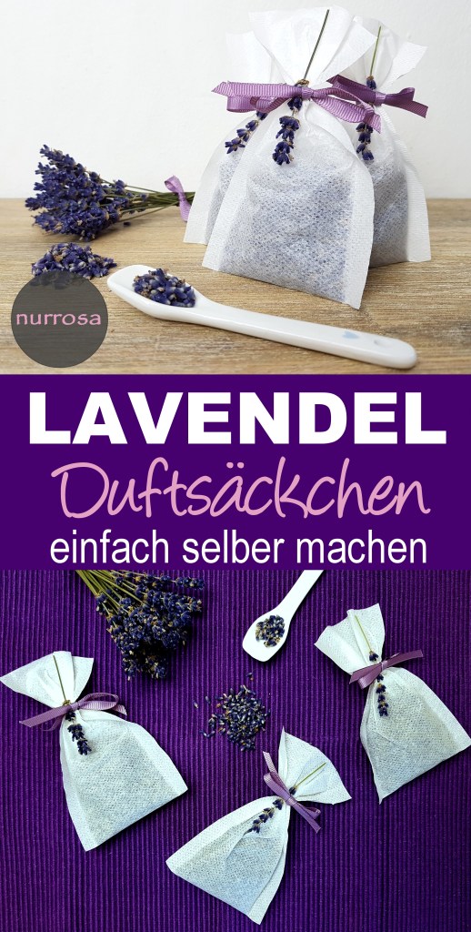 Lavendel Duftsäckchen selber machen