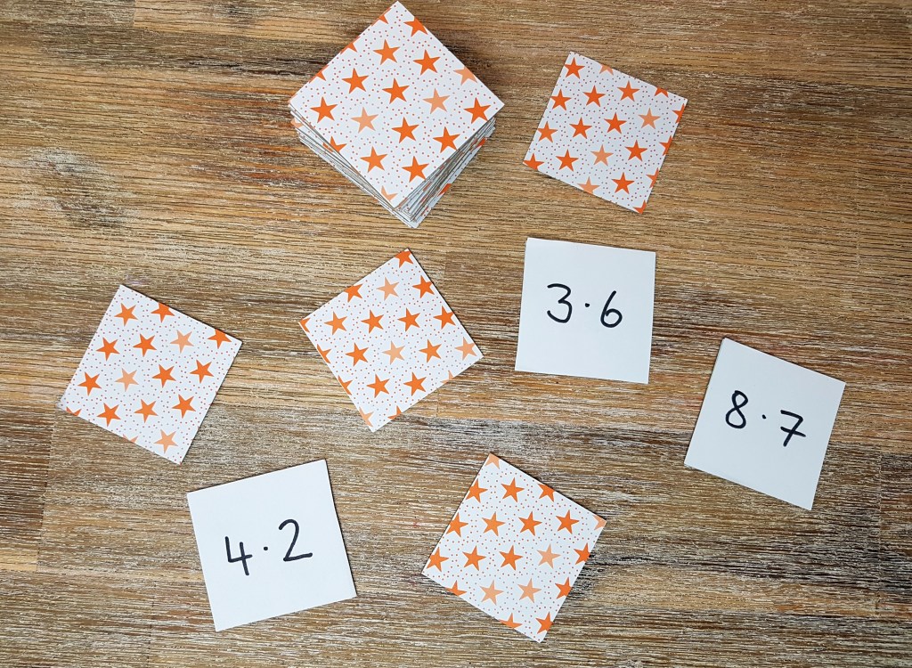 Spielerisch das kleine 1 x 1 lernen