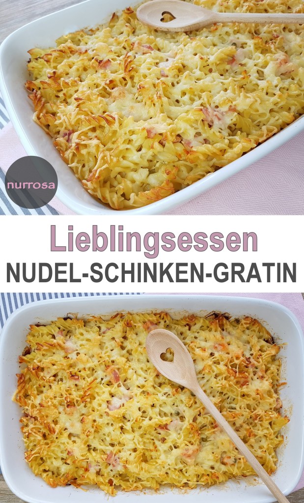 Nudel-Schinken-Gratin Rezept