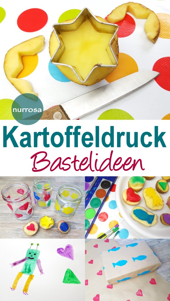 Kartoffeldruck Bastelideen