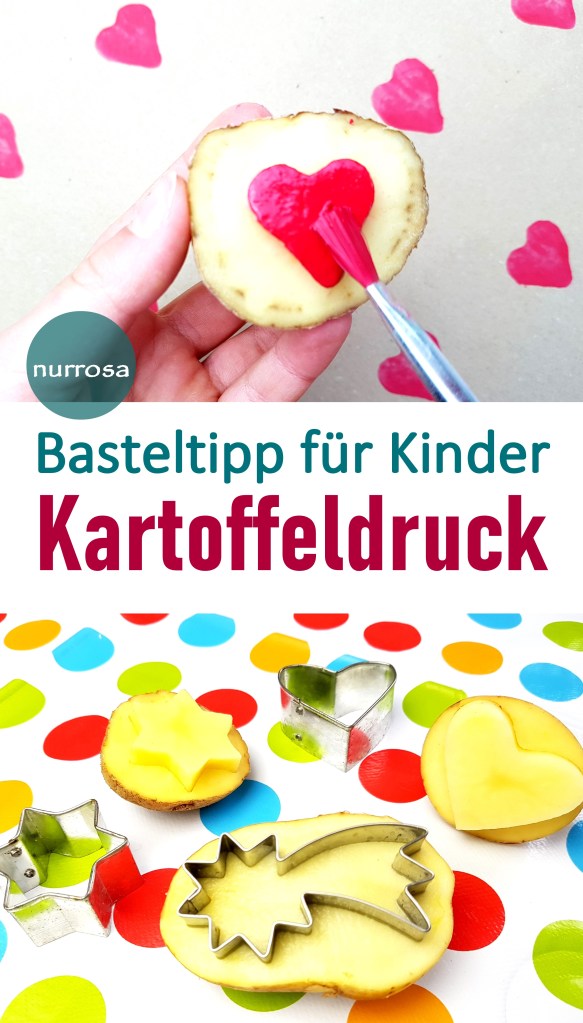 Kartoffeldruck Basteltipp