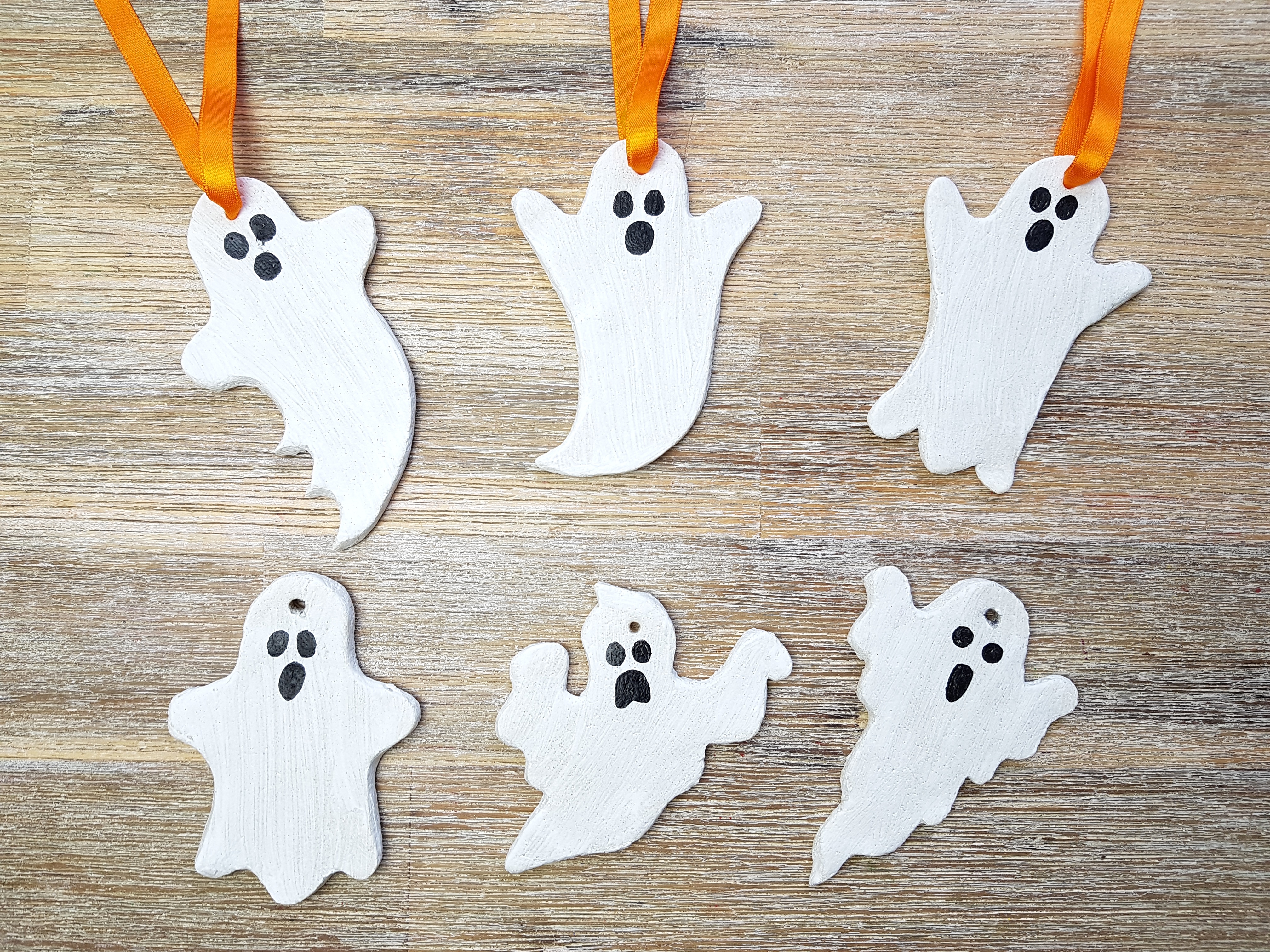 Halloween Geister Salzteig