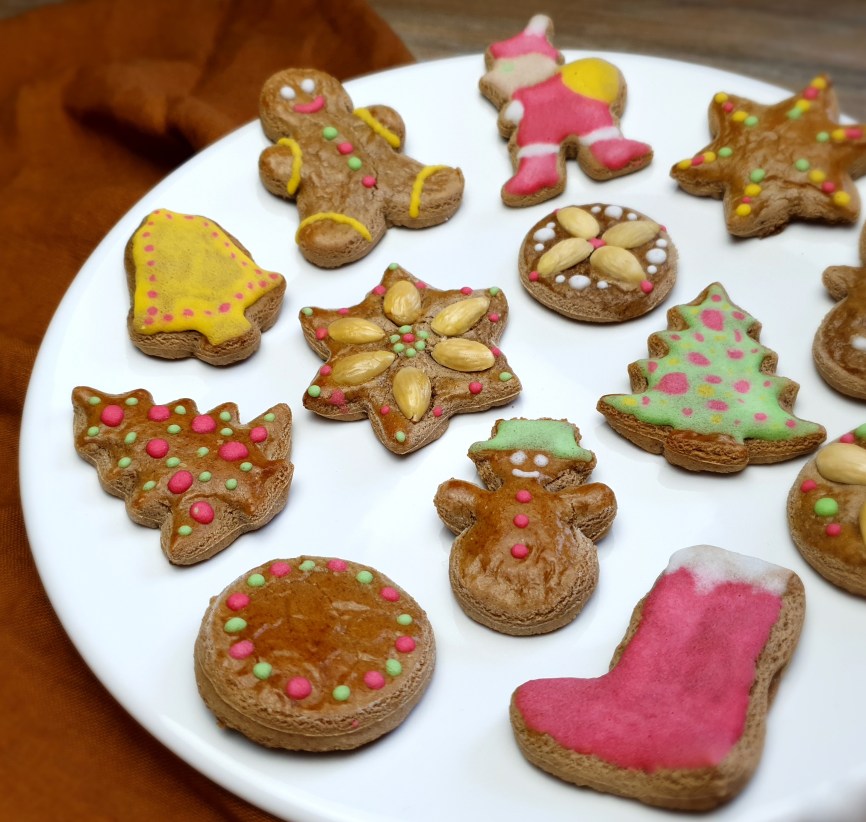 Lebkuchen Plätzchen zum Ausstechen – nurrosa