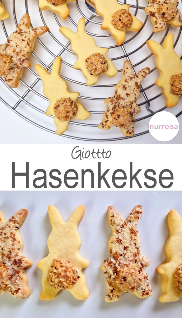 Hasenkekse mit Giotto Kugeln